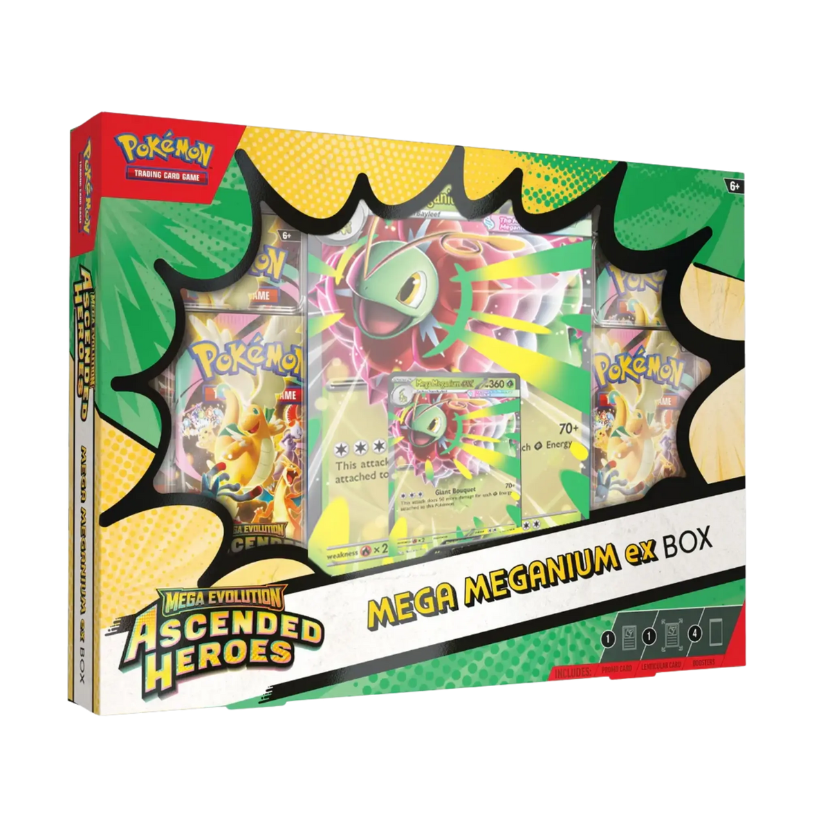 Pokémon Mega Evolution Ascended Heroes Mega Meganium ex Box TCG House UK