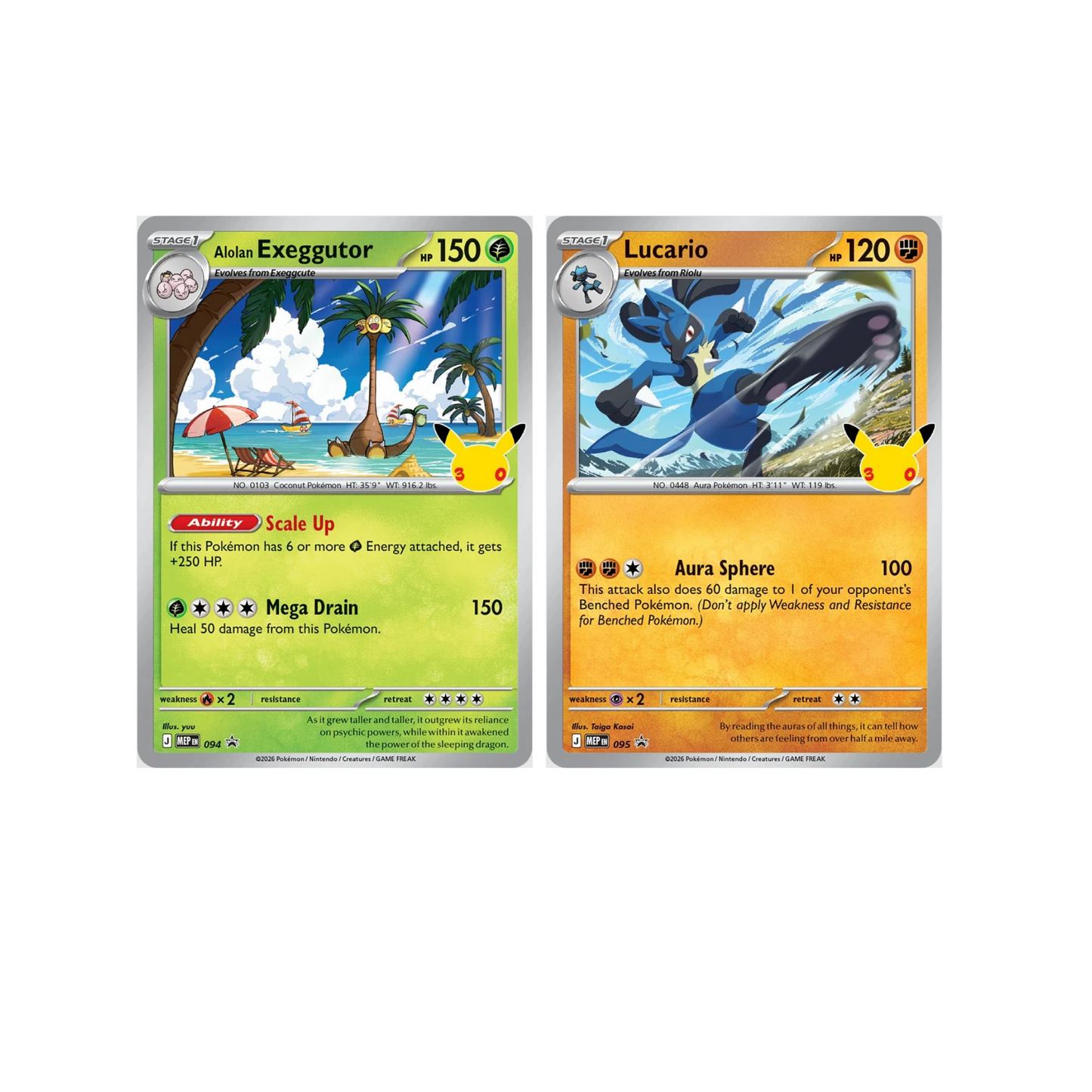 Pokémon TCG: 30th Celebration Tech Sticker Collection (1 of 2 Designs)