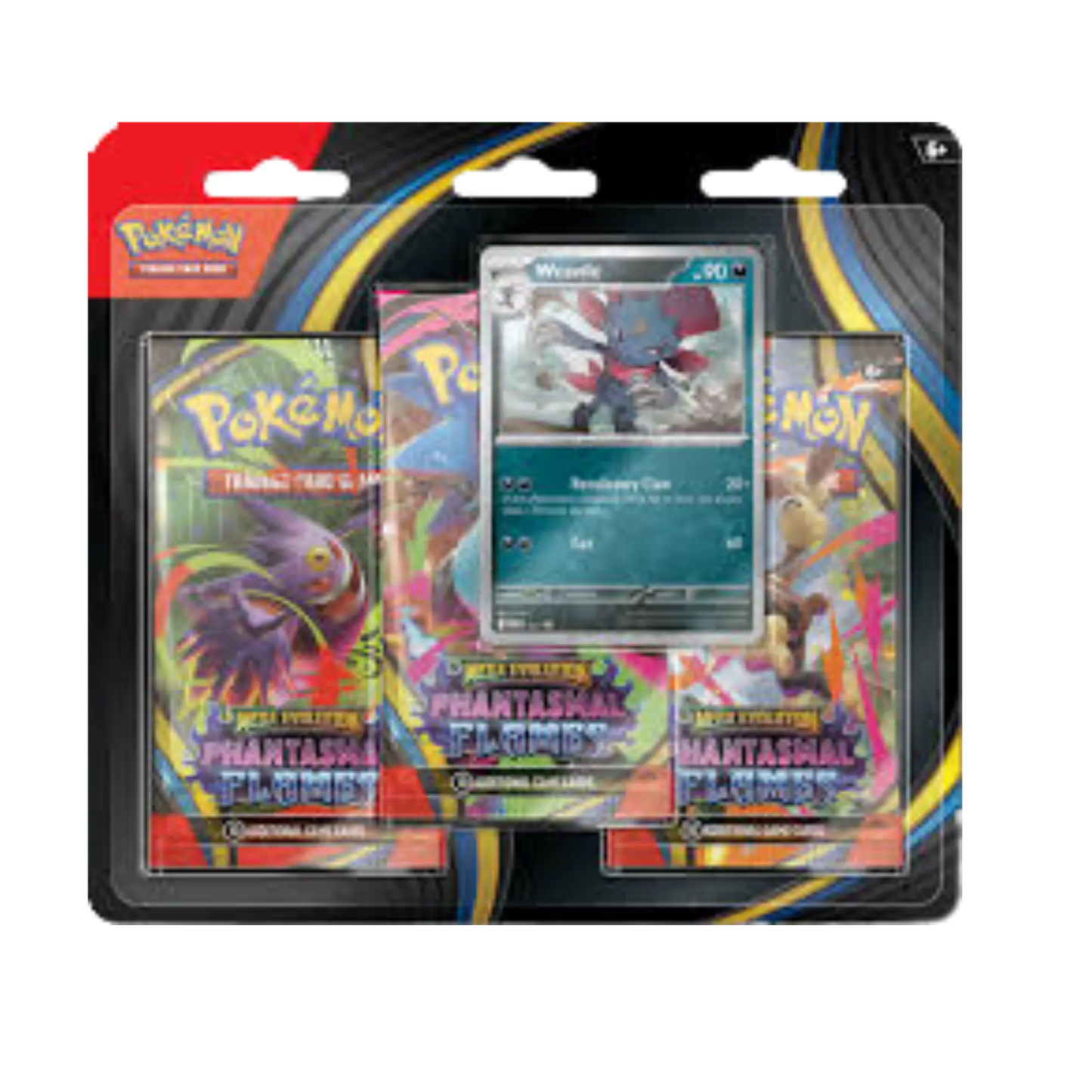 Pokémon TCG: Phantasmal Flames 3-Pack Blister TCG House UK
