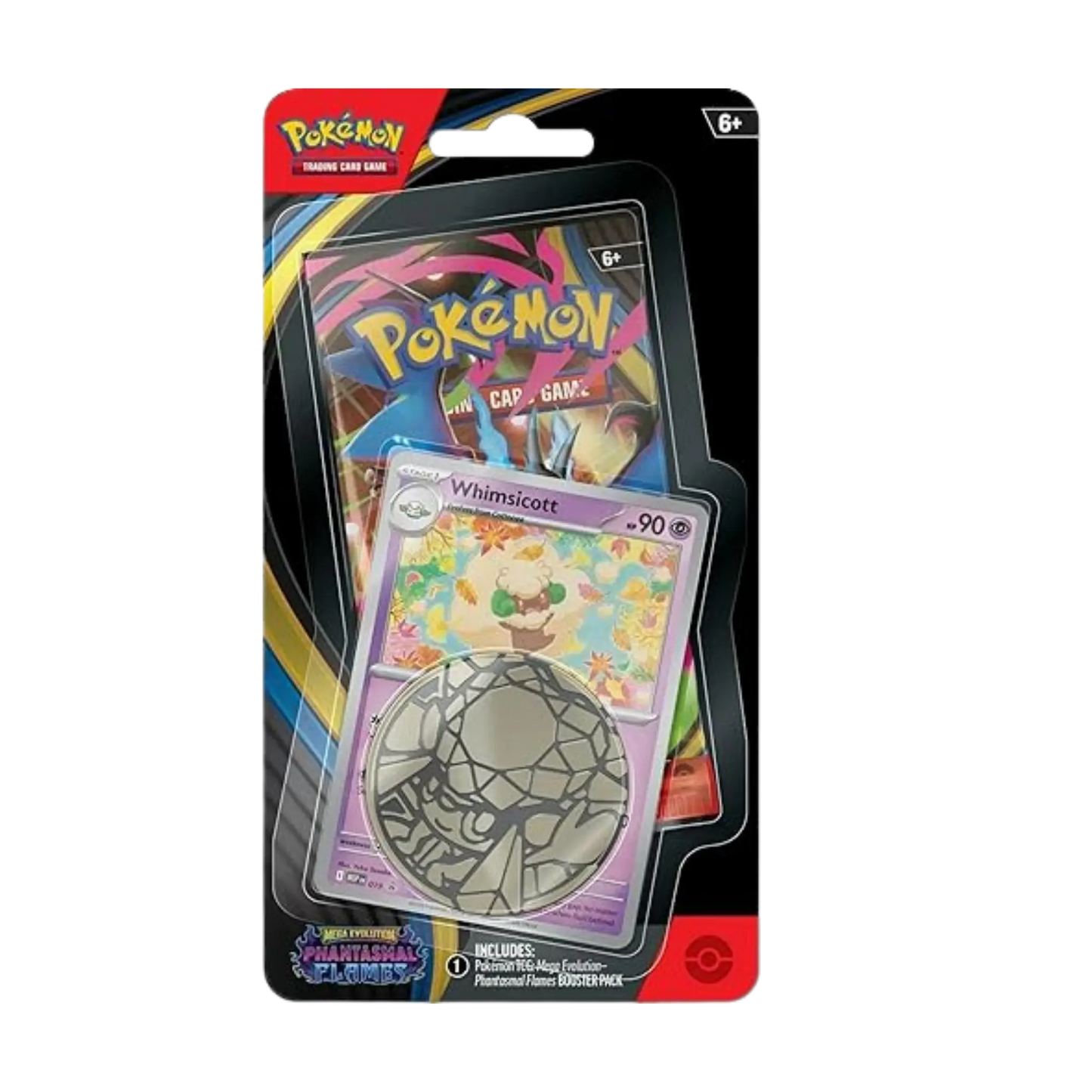 Pokémon TCG Mega Evolution Phantasmal Flames Single Pack Blister TCG House UK