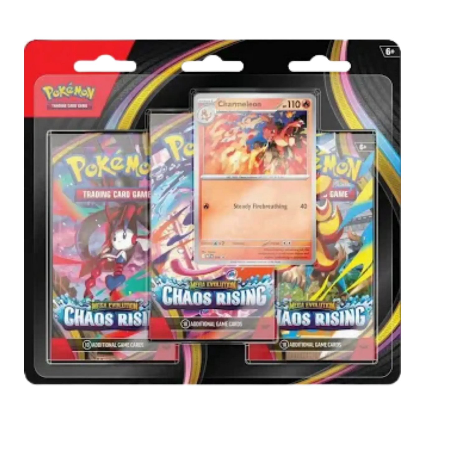 Pokémon TCG: Mega Evolution — Chaos Rising Triple Pack Blister TCG House UK