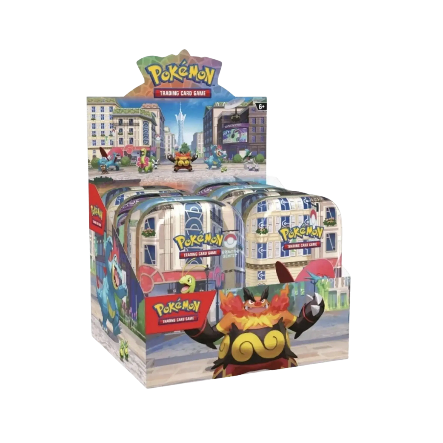 Pokémon TCG: Lumiose City Mini Tin Display Box – 10 Sealed Luminous Mini Tins TCG House UK