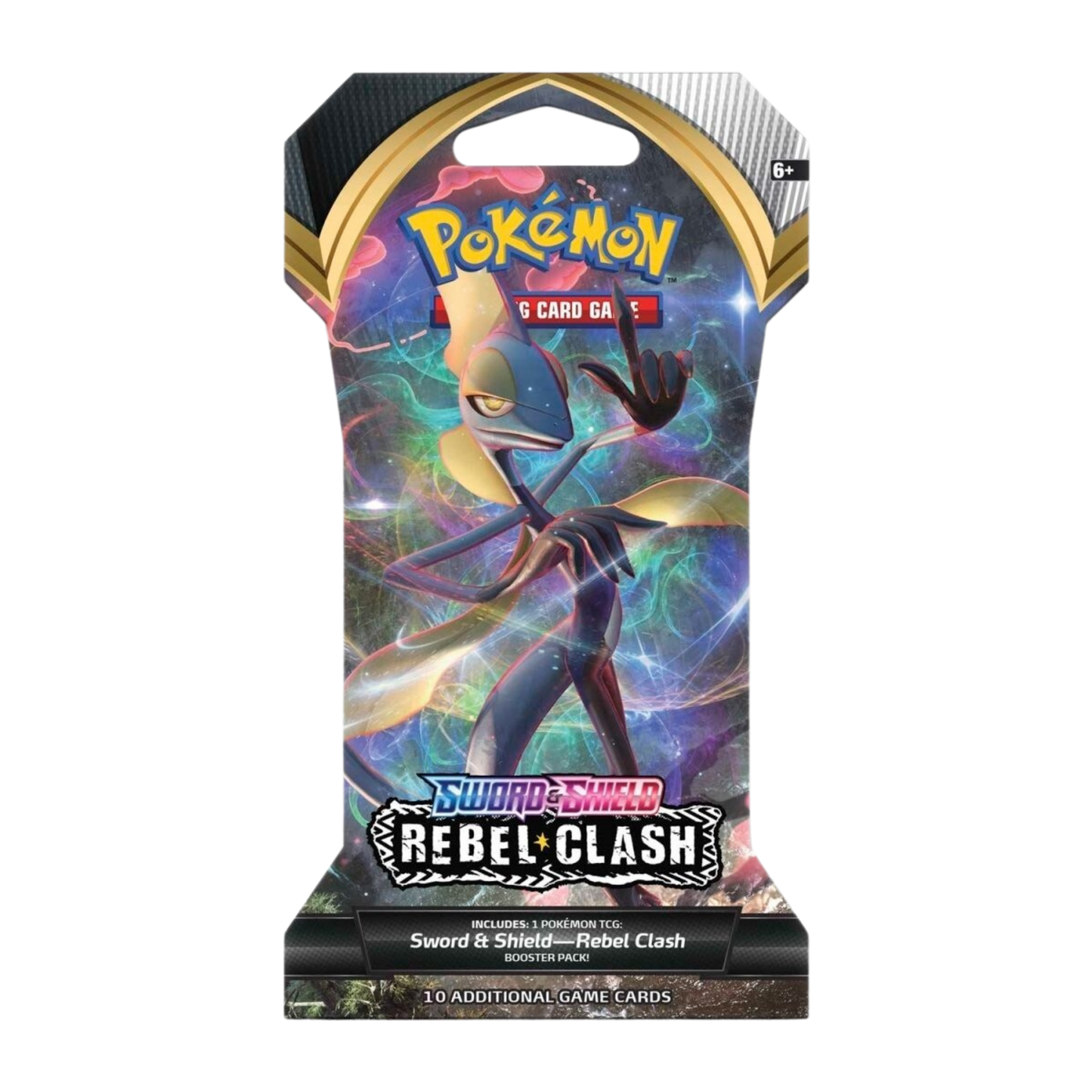 Pokémon TCG: Rebel Clash Sleeved Booster Pack – Sword & Shield