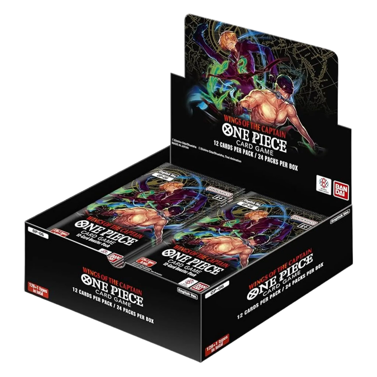 One Piece OP06 Booster Box English - Wings Of The Captain TCG House