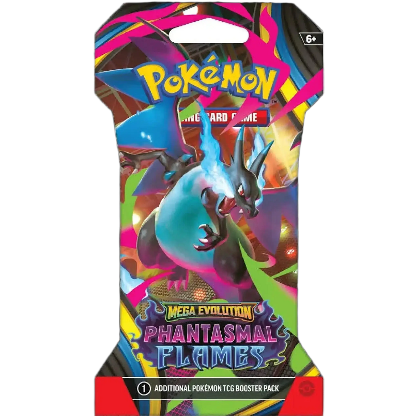 Pokemon TCG - Mega Evolutions - Phantasmal Flames - Sleeved Booster Pack TCG House