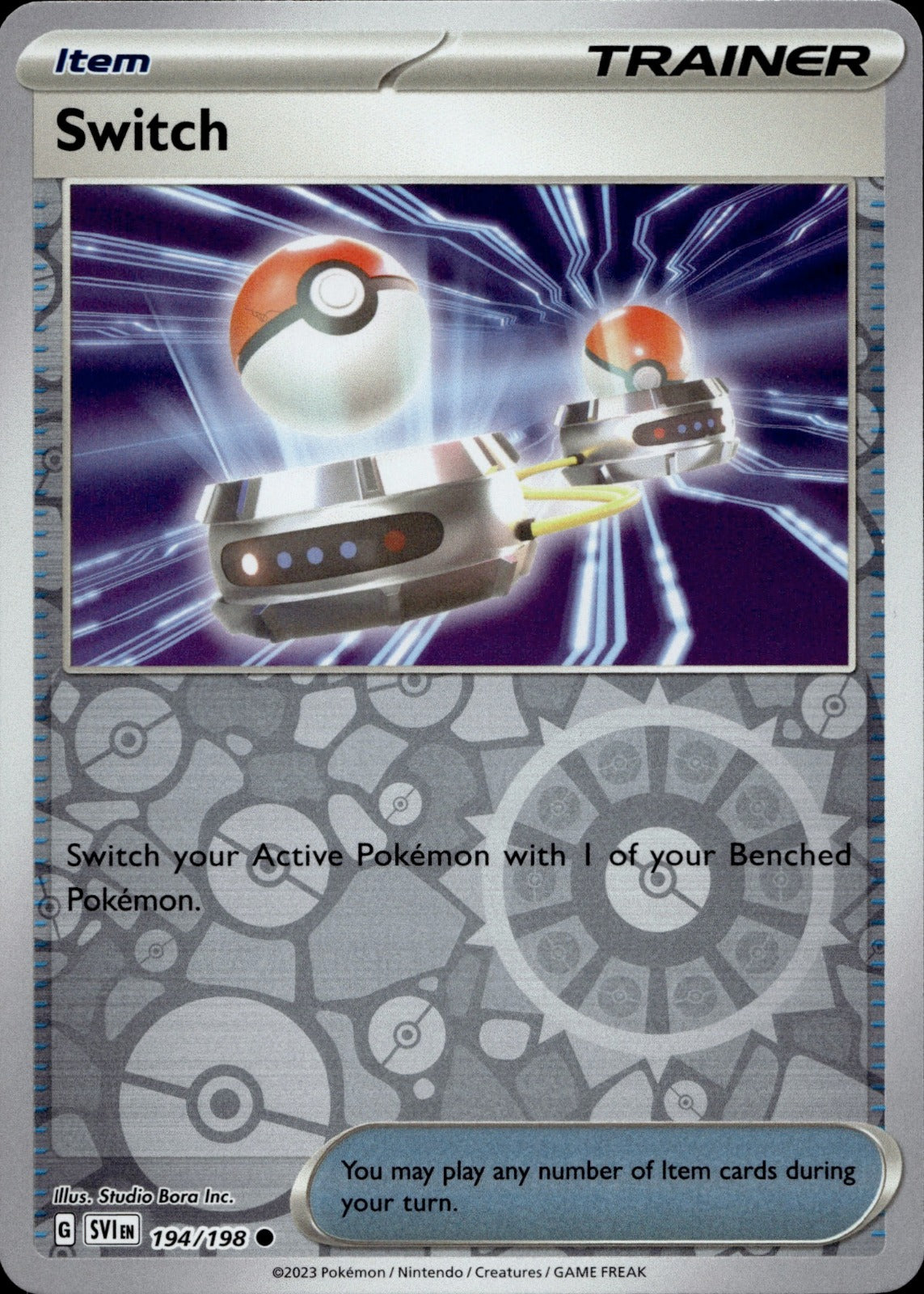 Switch Common SV01: Scarlet & Violet Base Set 194/198 NM