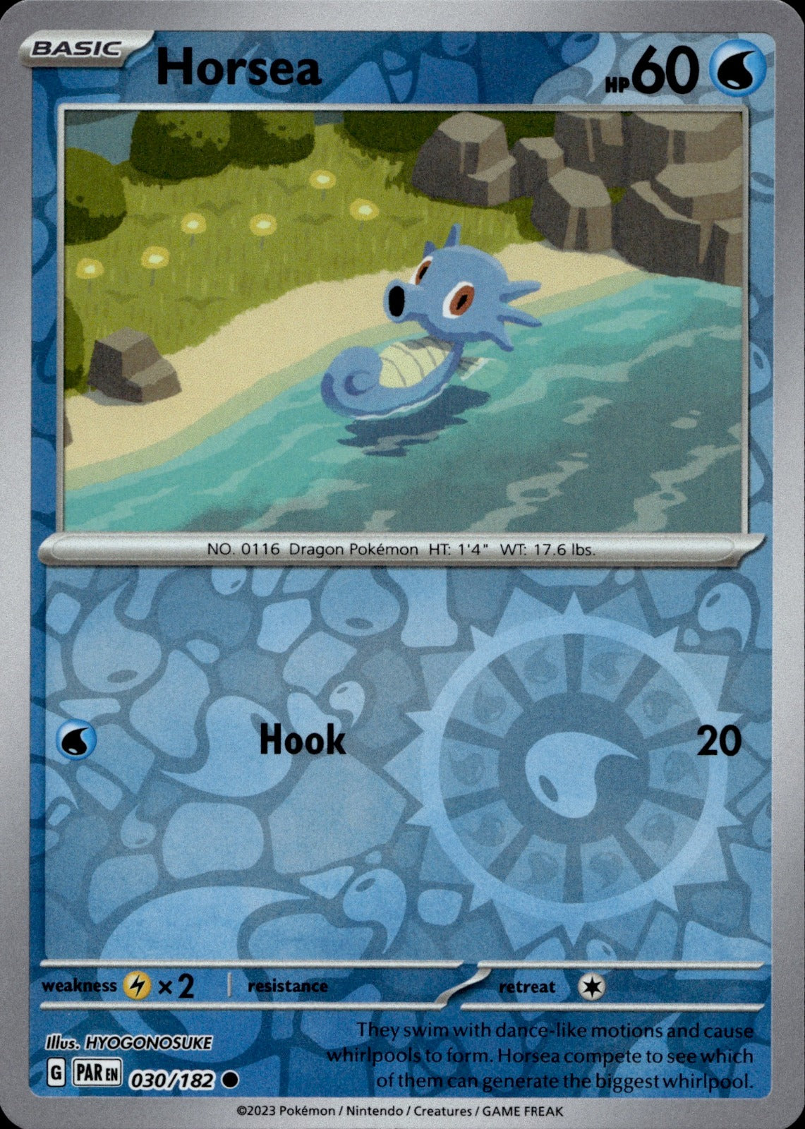 Horsea Common SV04: Paradox Rift 030/182 NM
