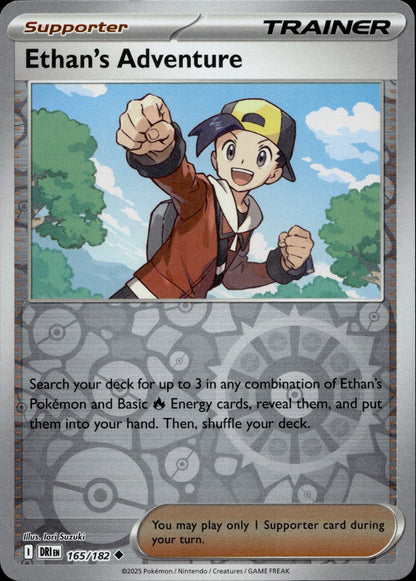 Ethan's Adventure - Holo Uncommon Prize Pack Series Cards 165/182 NM