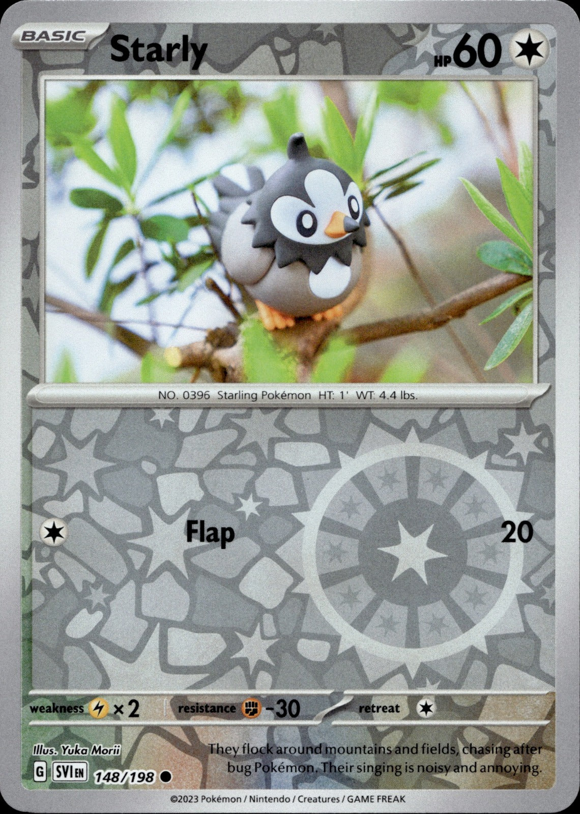 Starly Common SV01: Scarlet & Violet Base Set 148/198 NM