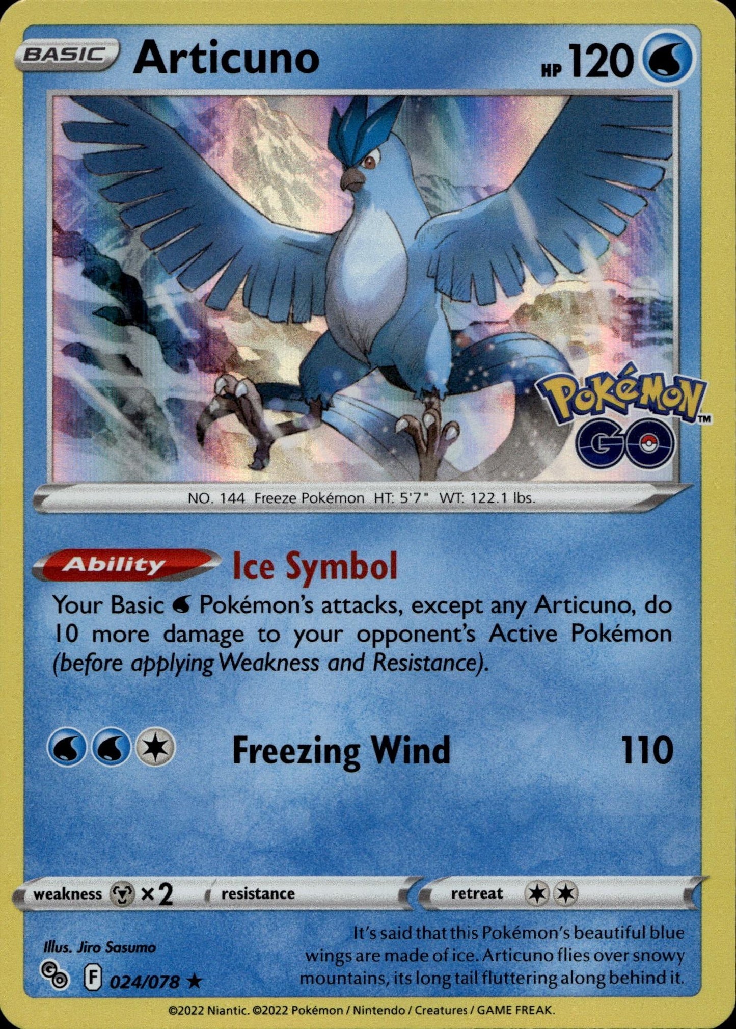 Pokemon GO #024/078 Articuno