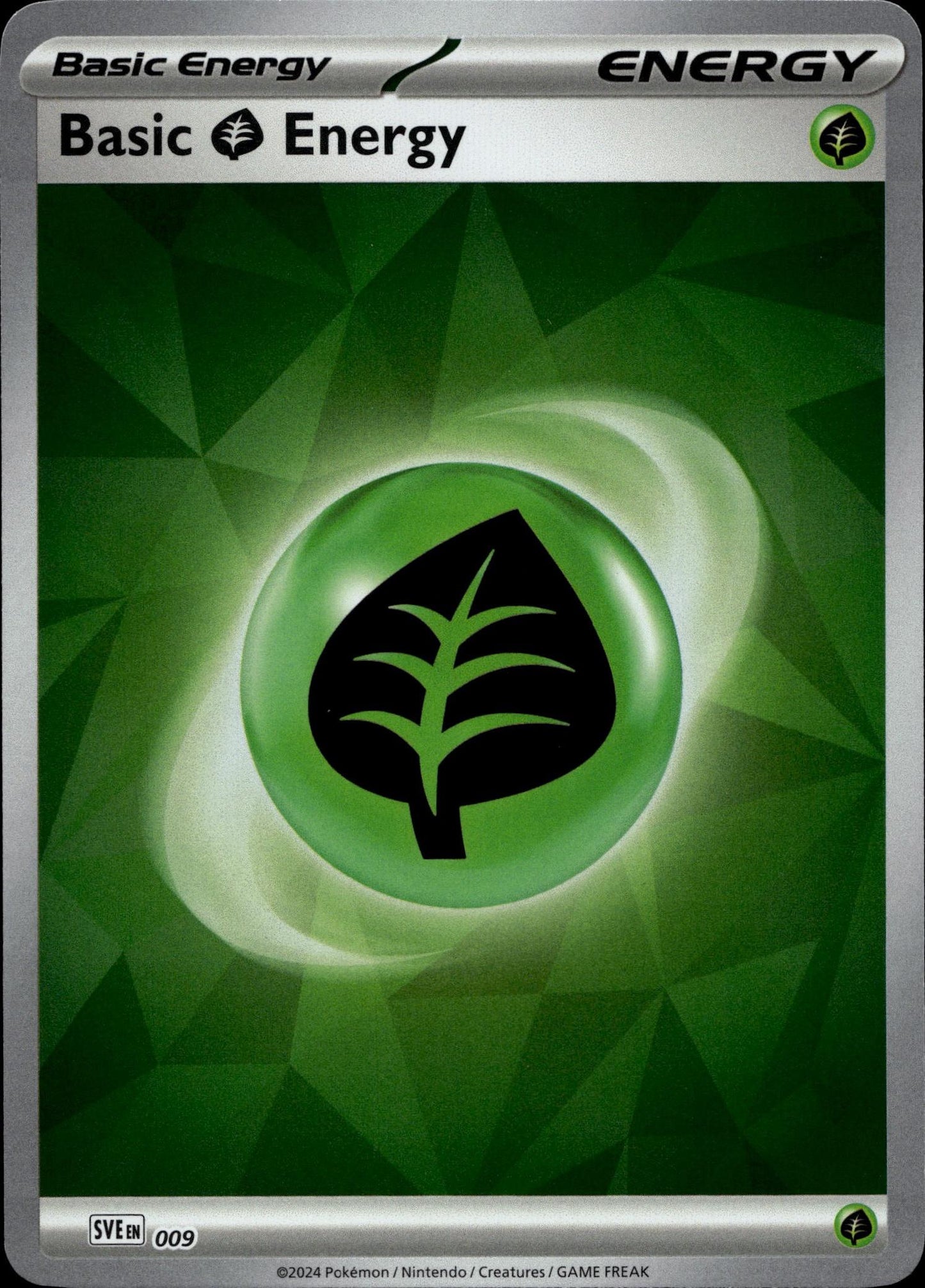 SVE: Scarlet & Violet Energies #009 Basic Grass Energy