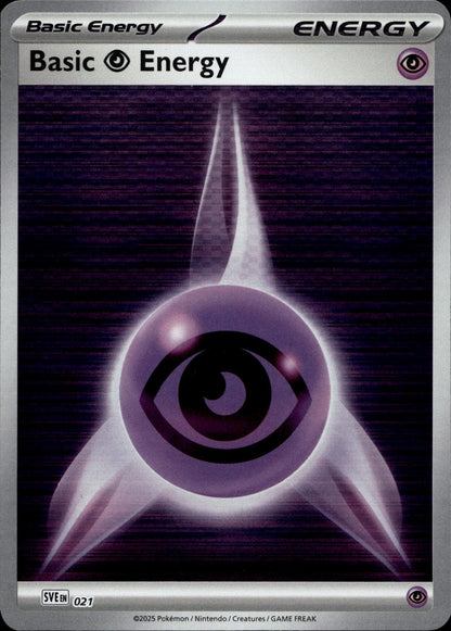 SVE: Scarlet & Violet Energies #021 Basic Psychic Energy