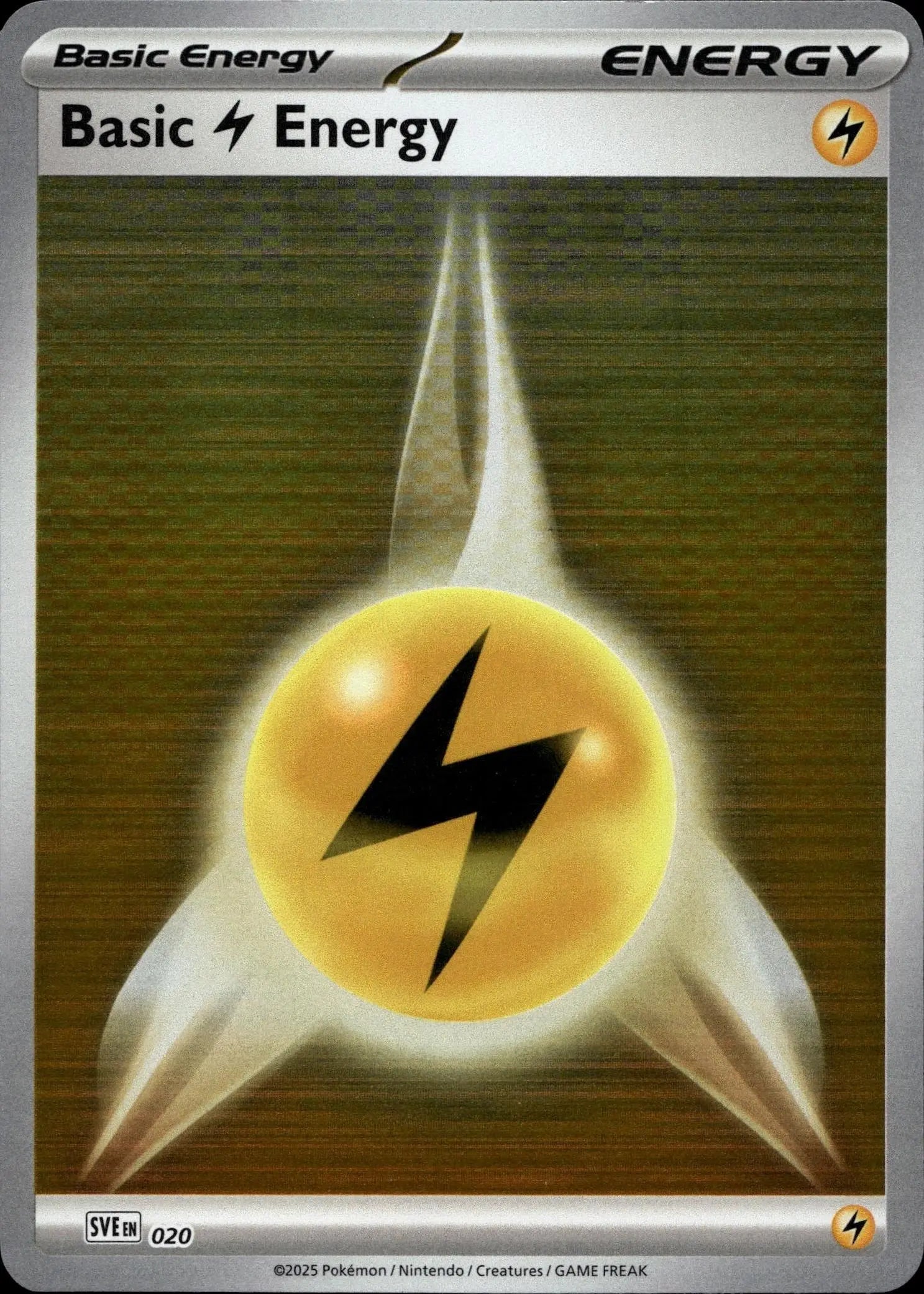 SVE: Scarlet & Violet Energies #020 Basic Lightning Energy – TCG House UK