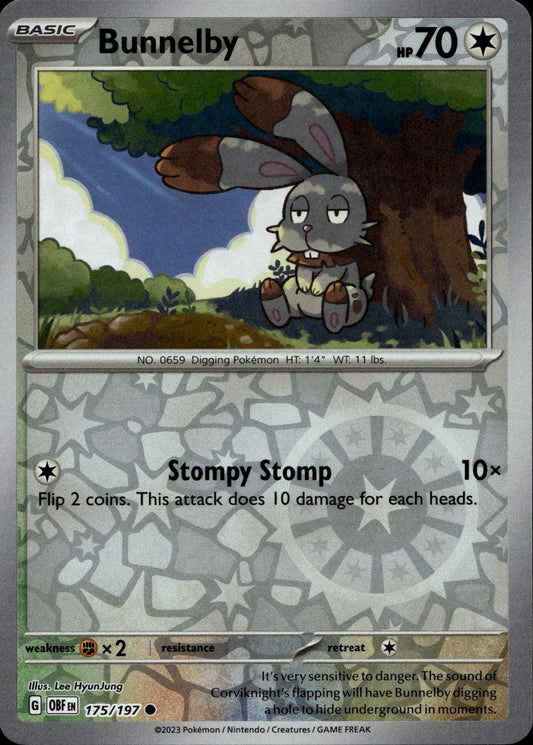 SV03: Obsidian Flames #175/197 Bunnelby