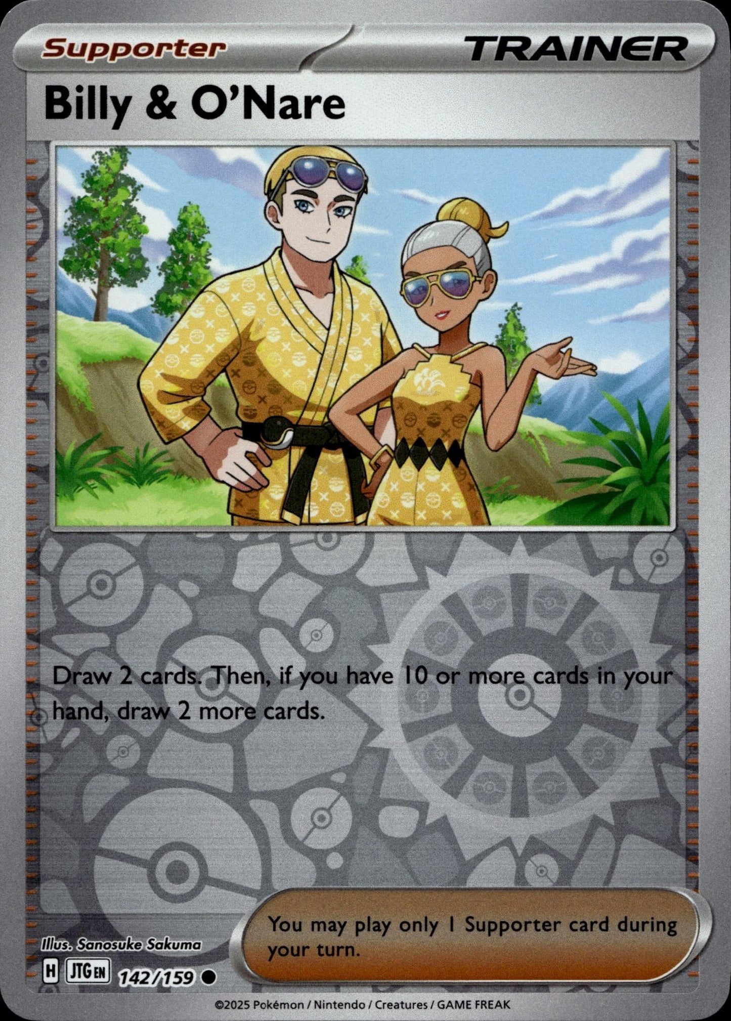 SV09: Journey Together #142/159 Billy & O'Nare