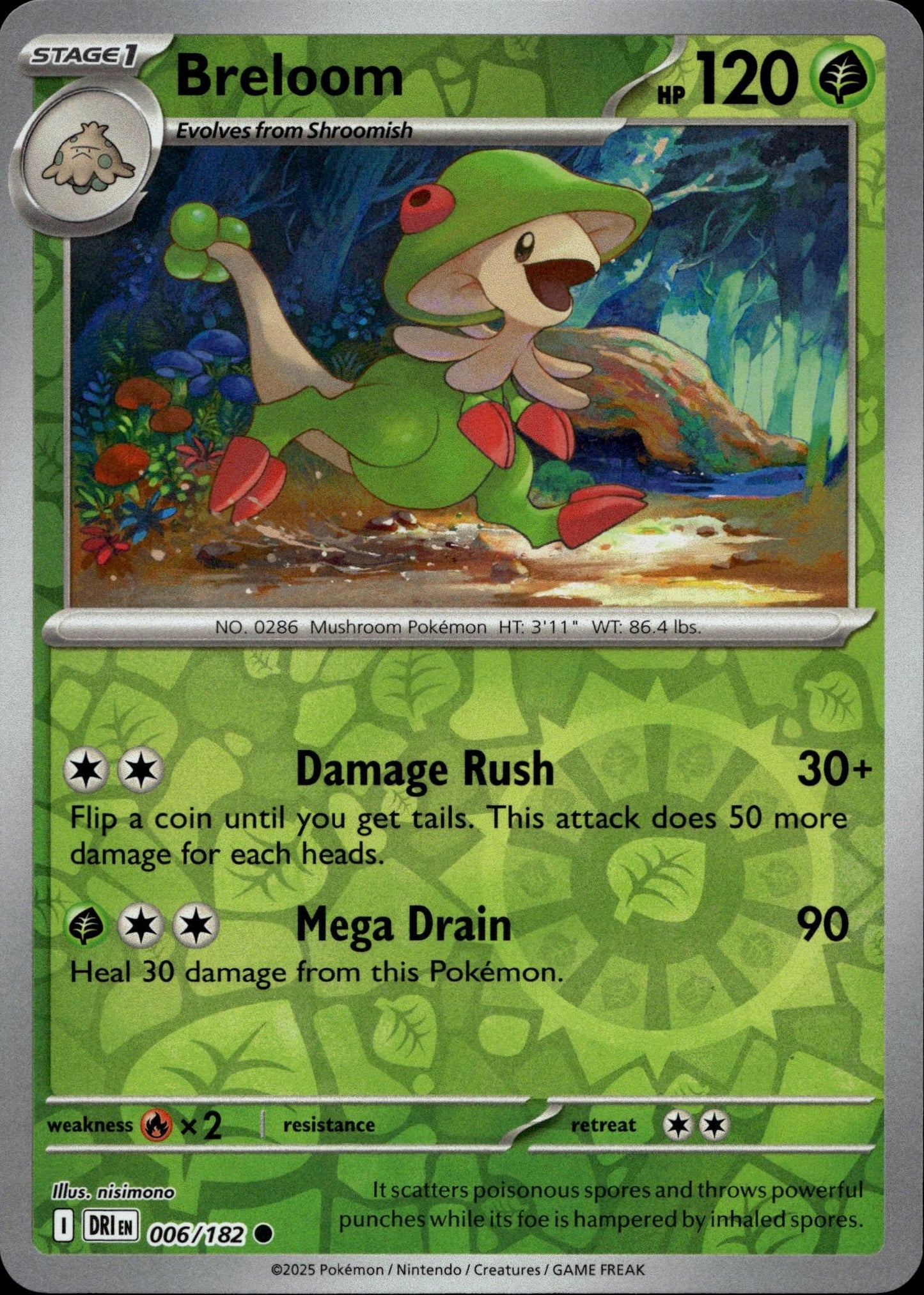 SV10: Destined Rivals #006/182 Breloom