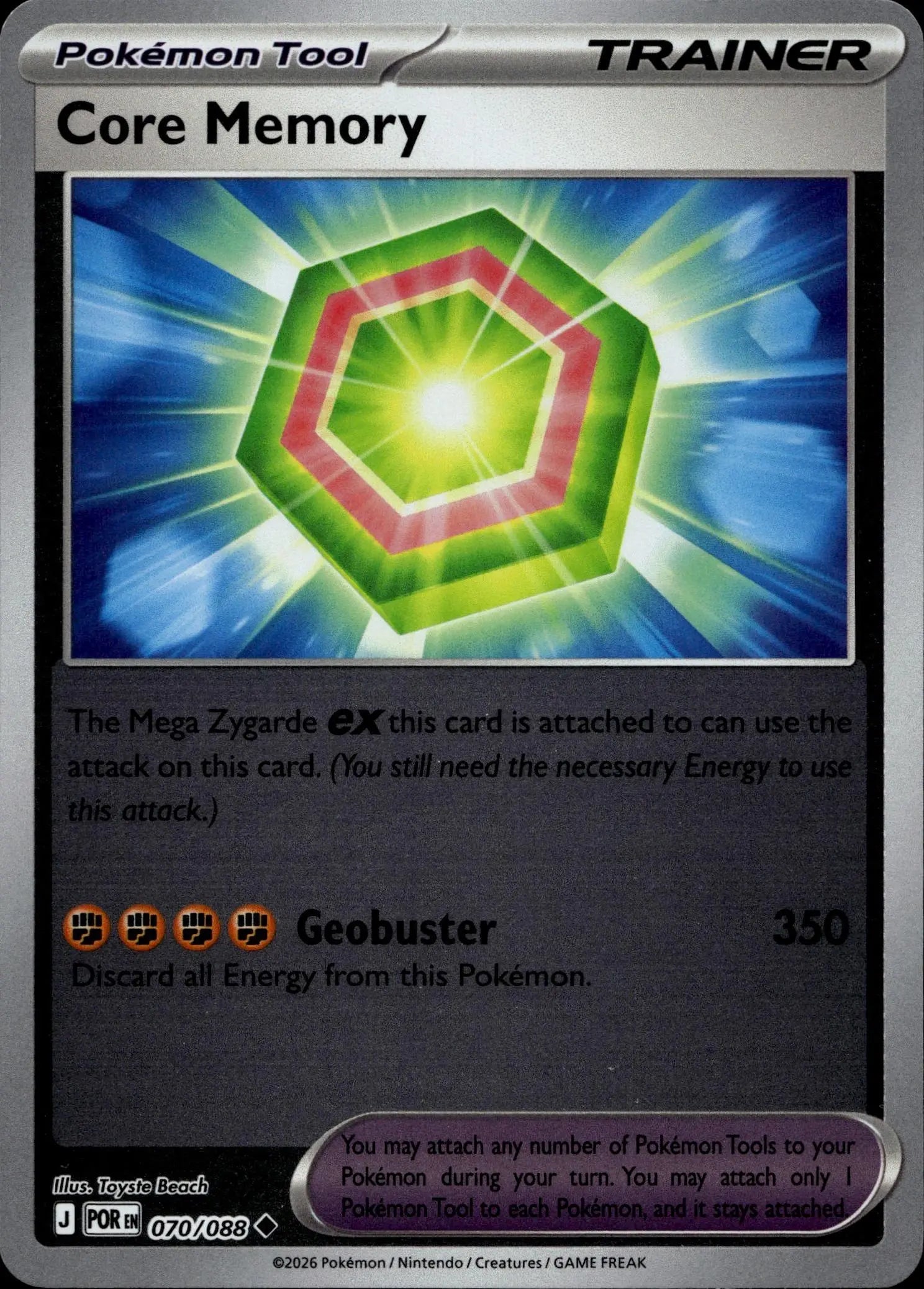 ME03: Perfect Order #070/088 Core Memory – TCG House UK