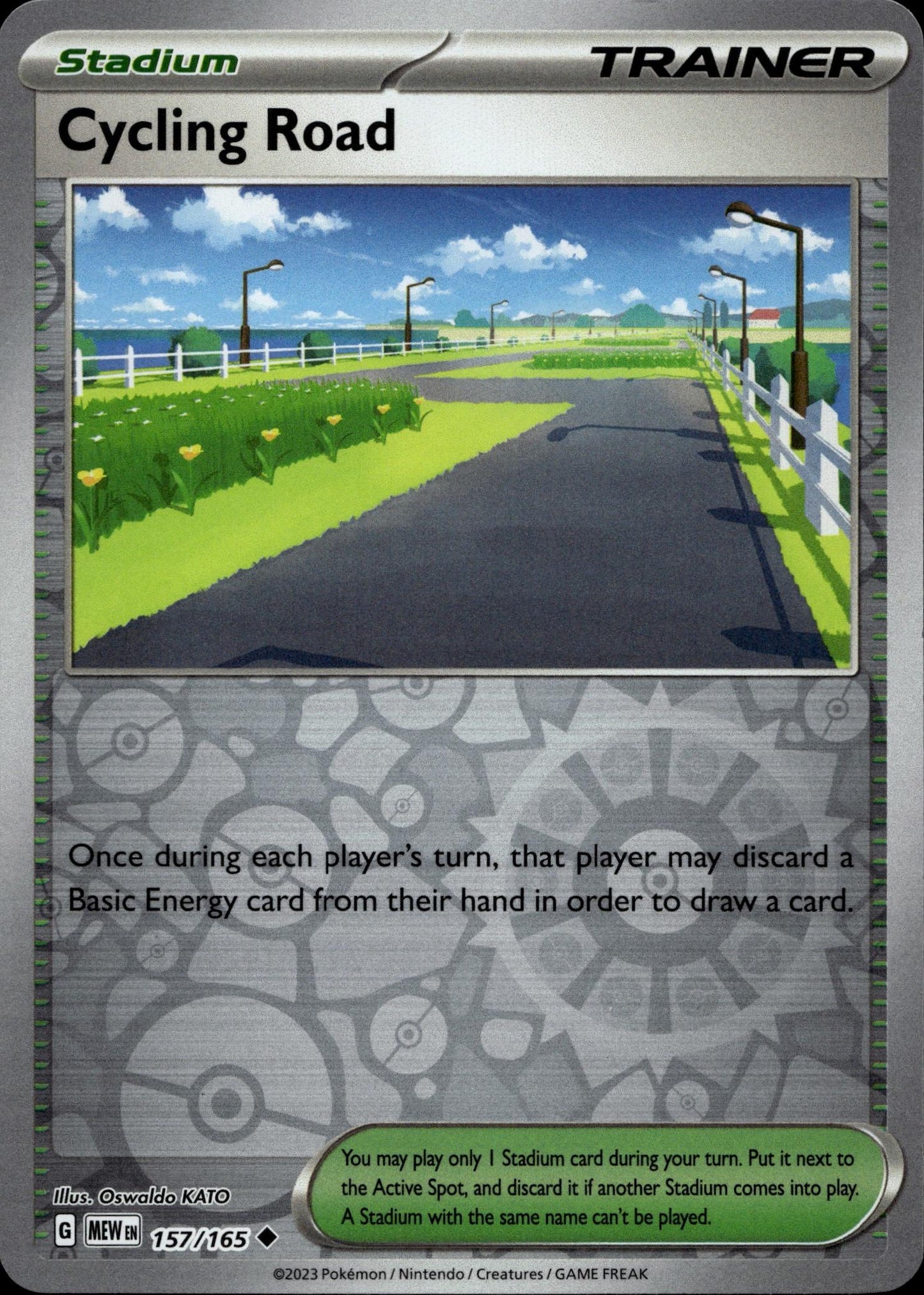 SV: Scarlet & Violet 151 #157/165 Cycling Road