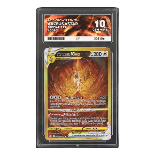 Arceus VSTAR GG70 – ACE 10 (Gem Mint)
