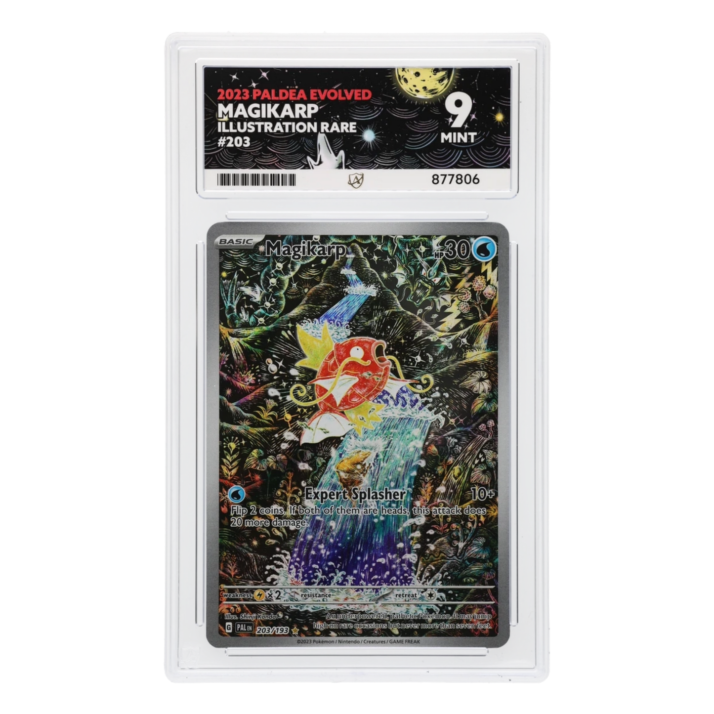 ACE 9 Magikarp IR #203/193 – Illustration Rare | Paldea Evolved | Pokémon TCG