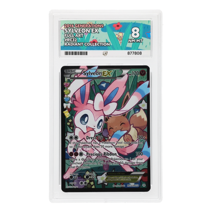 Pokémon TCG: Sylveon EX RC32/RC32 (Full Art Ultra Rare) – Generations Radiant Collection - ACE 8