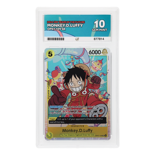 One Piece Card Game: Monkey.D.Luffy OP07-109 SR (Super Rare) – 500 Years in the Future - ACE 10