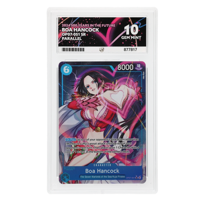 ACE 10 Boa Hancock OP07-051 SR Parallel – One Piece Card Game | 500 Years in the Future