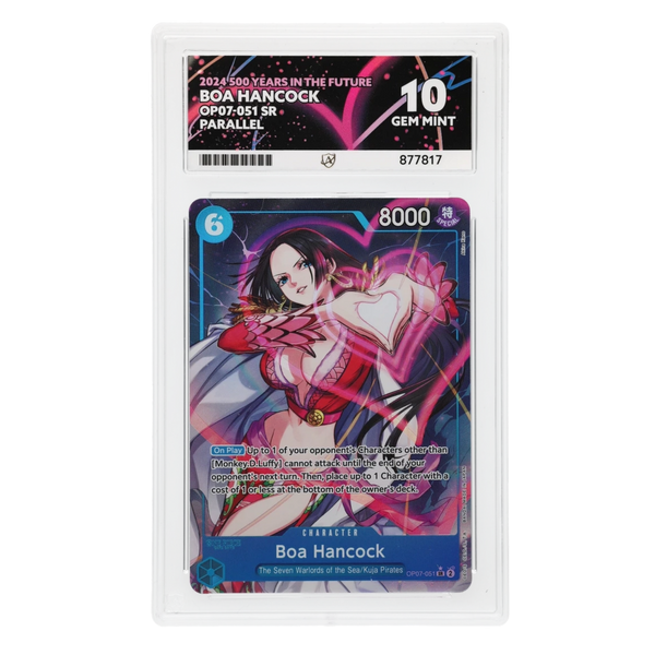 ACE 10 Boa Hancock OP07-051 SR Parallel – One Piece Card Game | 500 Years in the Future