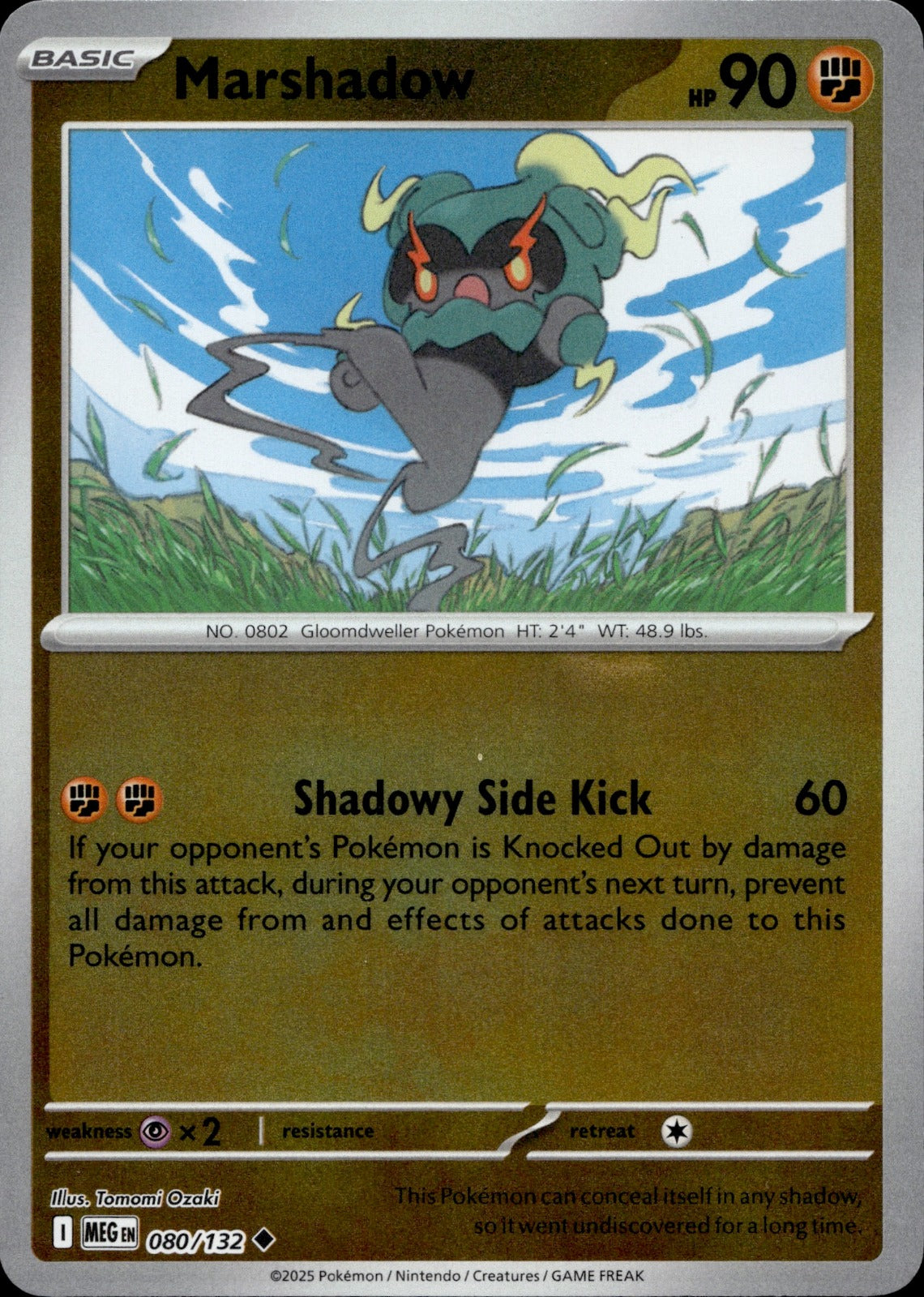 Marshadow - Uncommon ME01: Mega Evolution 080/132 NM