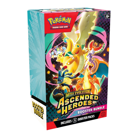 Pokémon TCG: Mega Evolution Ascended Heroes Booster Bundle