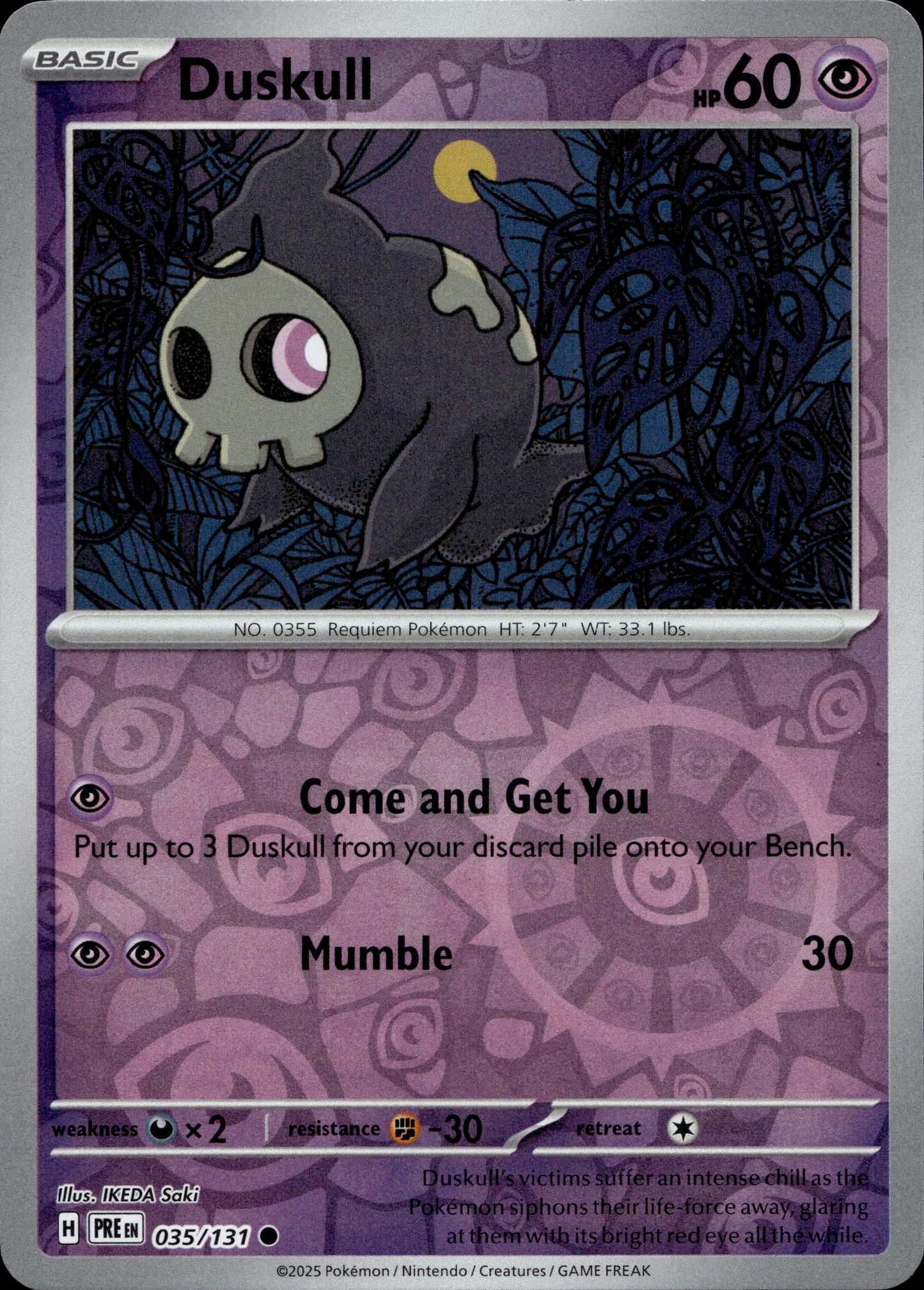 Duskull #035/131