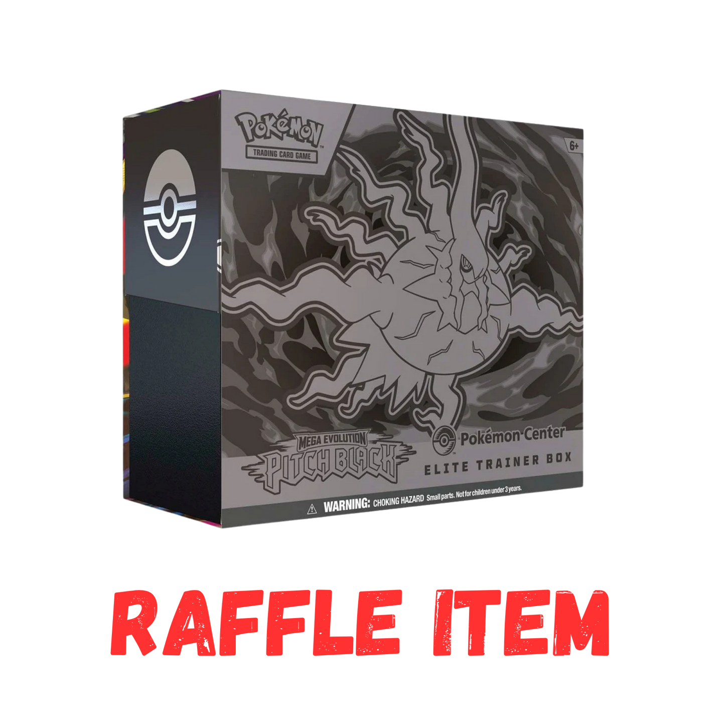 Pitch Black Pokémon Center Elite Trainer Box - Raffle ITEM