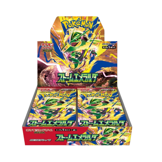 Storm Emeralda Booster Box – Japanese Pokémon TCG (M6 MEGA Expansion Pack)