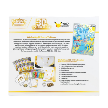 Pokémon TCG: 30th Celebration Elite Trainer Box