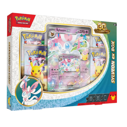 Pokémon TCG: 30th Celebration Pokémon ex Box – Sylveon ex