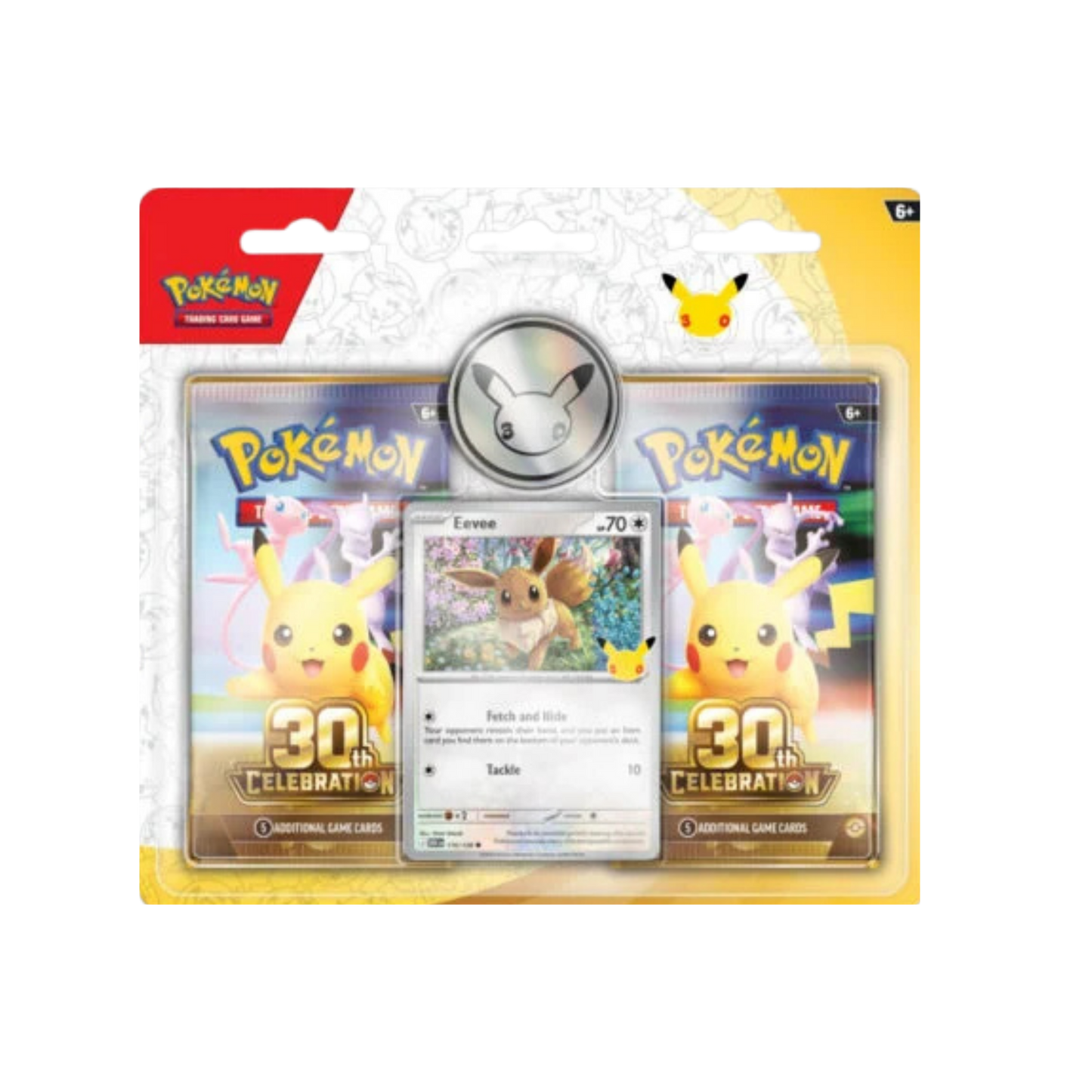 Pokémon TCG: 30th Eevee Celebration 2-Pack Blister