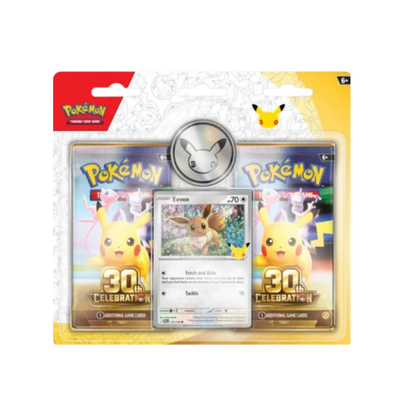 Pokémon TCG: 30th Eevee Celebration 2-Pack Blister