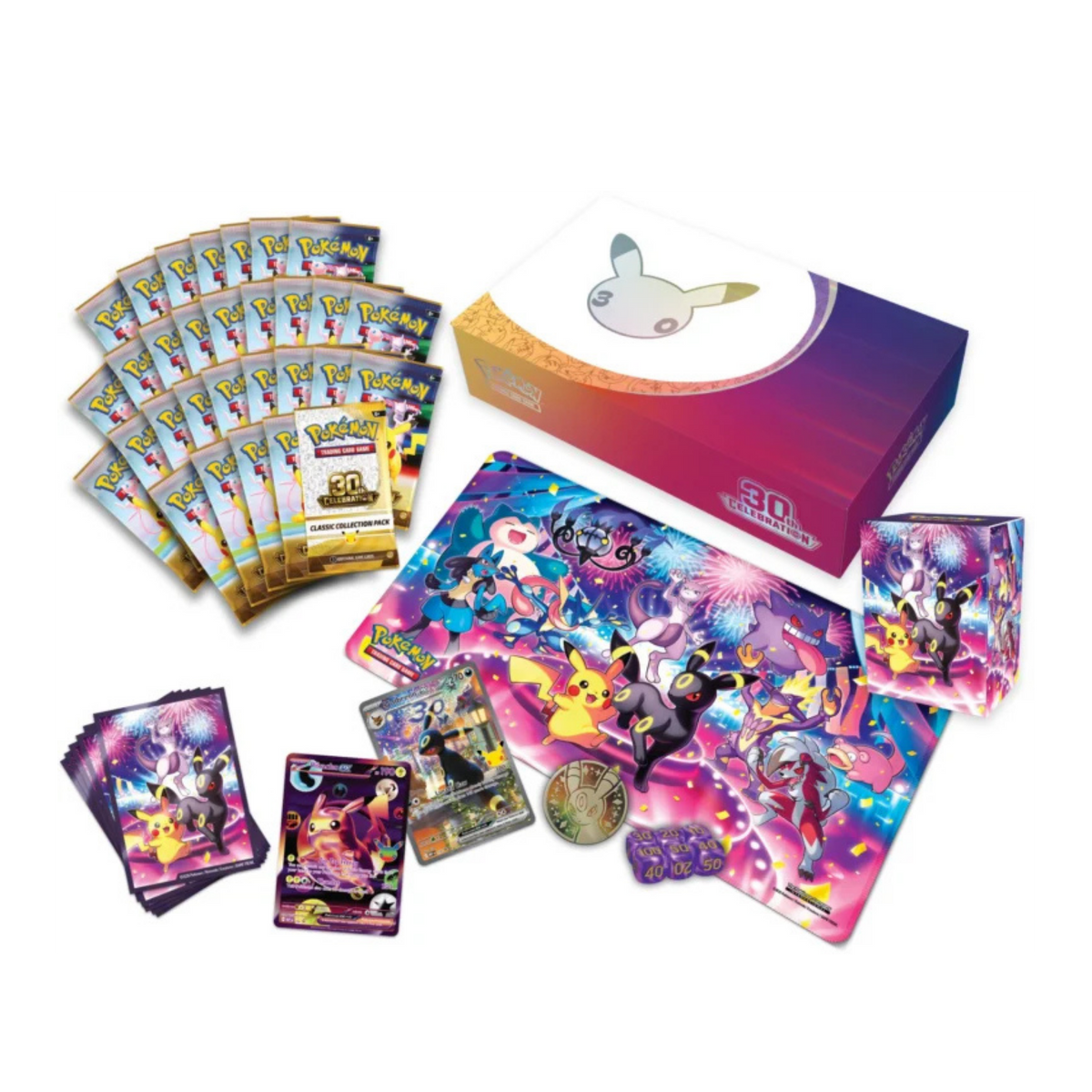 Pokémon TCG: 30th Celebration Ultra-Premium Collection – Night Edition