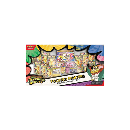 Pokémon TCG: Mega Evolution — Ascended Heroes Focused Fighters Premium Collection (USA Exclusive)