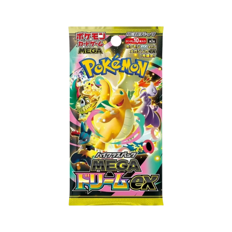 Pokémon TCG: Mega Dream Japanese Single Booster Pack TCG House UK