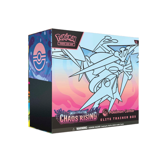 Pokémon TCG Mega Evolution Chaos Rising Pokémon Center Elite Trainer Box (ETB)