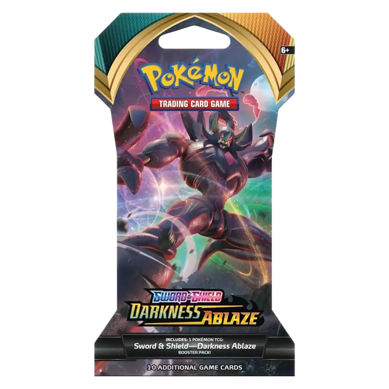 Pokémon TCG: Darkness Ablaze Sleeved Booster Pack – Sword & Shield TCG House UK