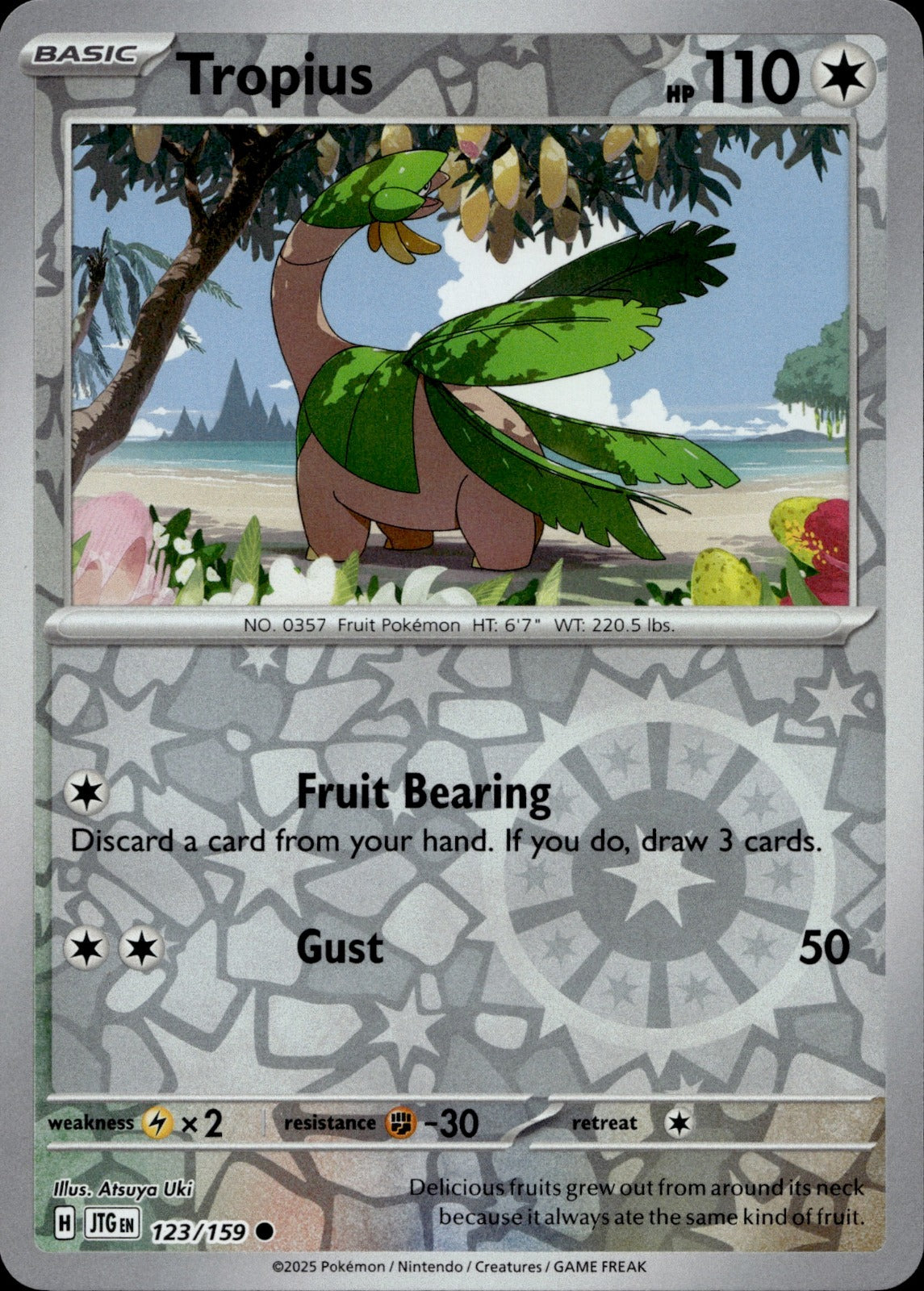 Tropius Common SV09: Journey Together 123/159 NM