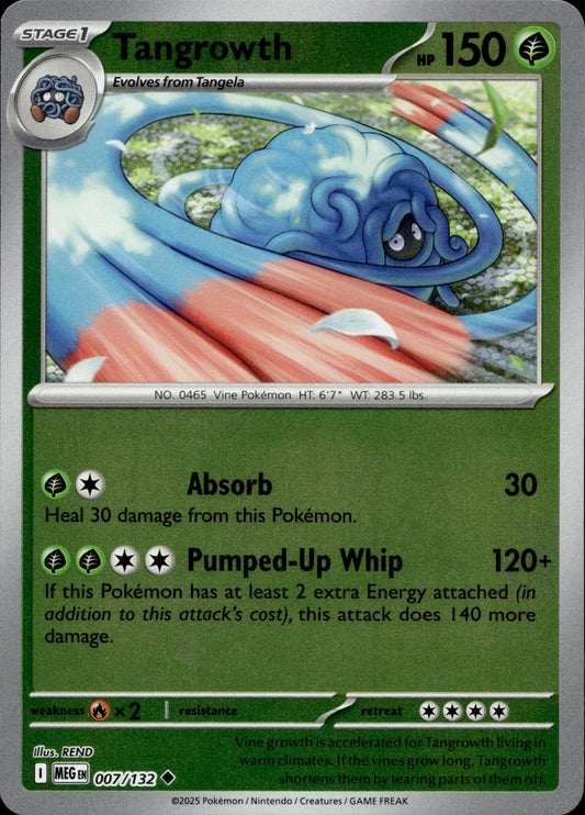 Tangrowth Uncommon ME01: Mega Evolution 007/132 NM