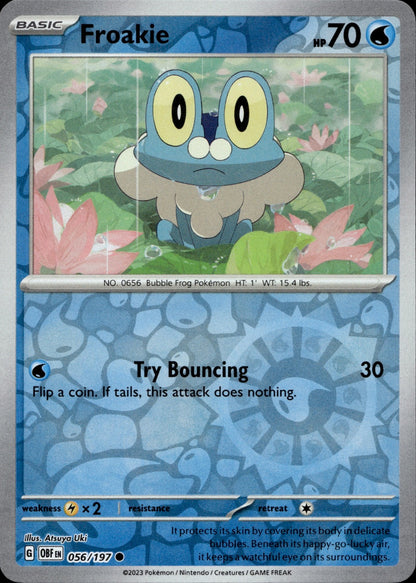 Froakie - (Cosmos Holo) Holo Promo Miscellaneous Cards & Products 056/197 NM